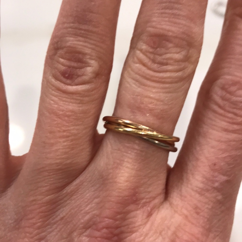 Cartier Trinity XS size 7.5 approx